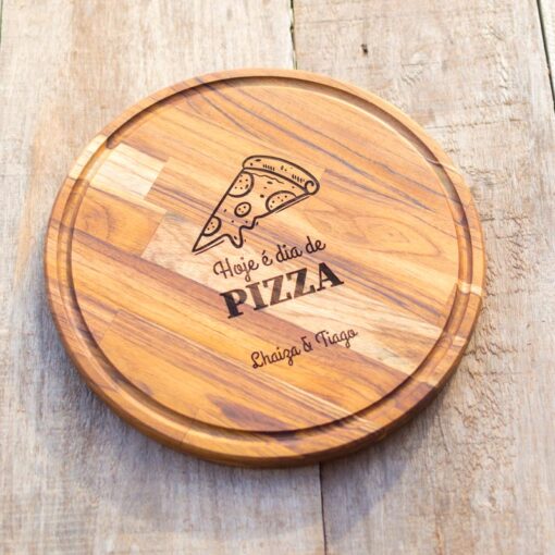 Tábua de Pizza Personalizada