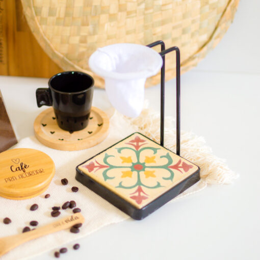 Kit Coador de Café Individual Ladrilho