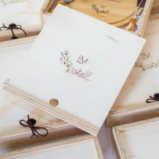 Caixa para Padrinhos Personalizada - Casamento