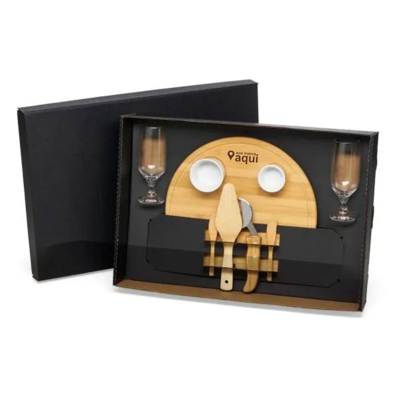 Kit Pizza e Cerveja Personalizado - Corporativo